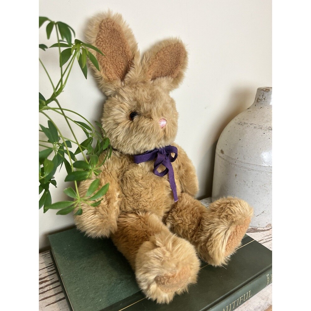 Vintage Charter Club Easter Bunny Rabbit Plush  / Spring / Holiday / Country 20” - Picture 6 of 8